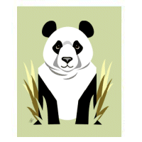 giant panda art